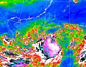 潭美向西跑！全台風雨時程曝 氣象署：6地強風豪雨