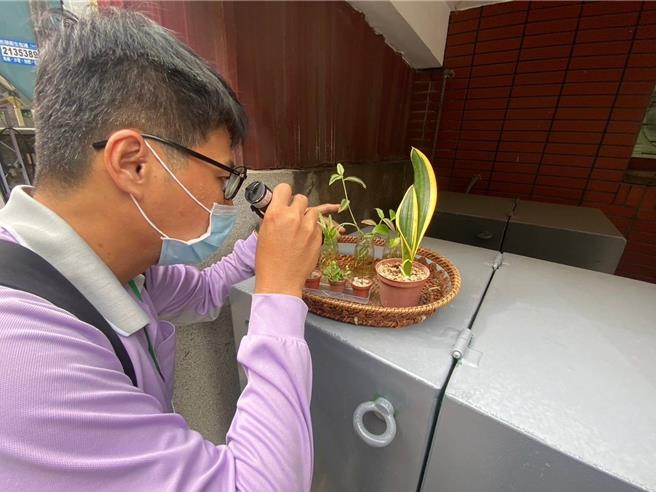 台南市卫生单位及区公所当日也已针对其居住地室内紧急喷雾罐防治、孳清及病蚊媒密度调查及规画化学防治。（台南市卫生局提供／曹婷婷台南传真）