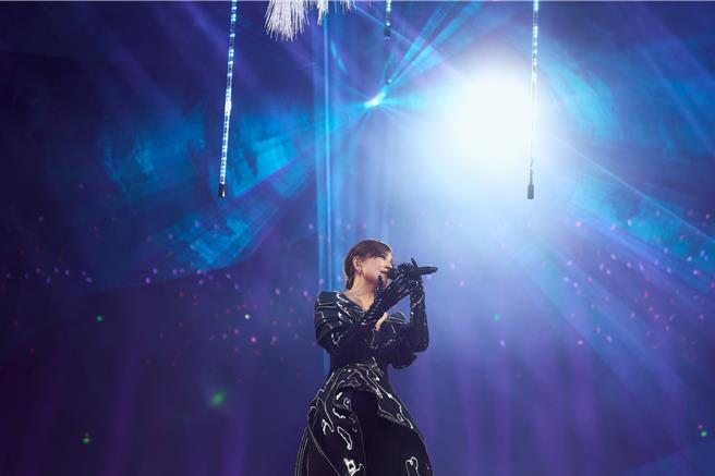 梁靜茹日前在上海舉辦演唱會。（超級圓頂提供）