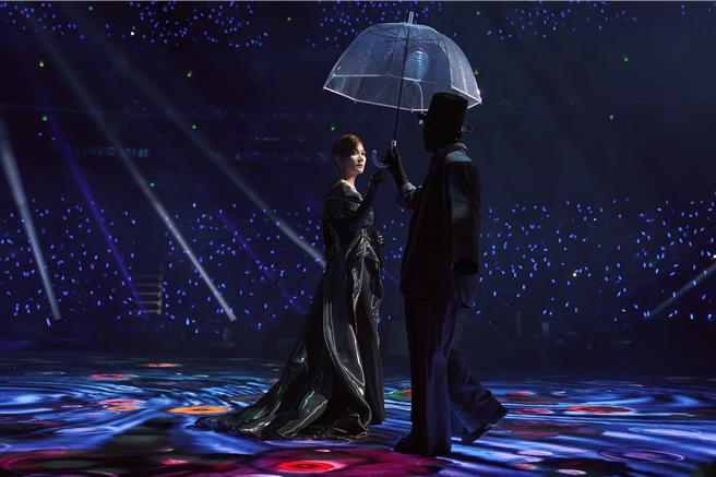 梁靜茹日前在上海舉辦演唱會。（超級圓頂提供）