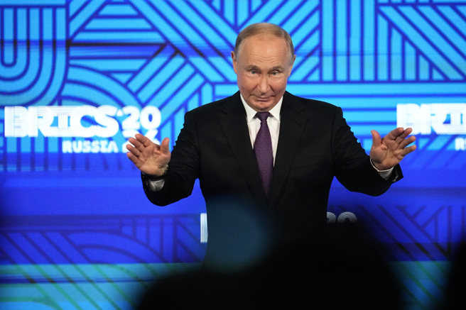 美国大选将近，引起包括俄罗斯在内国际社会的关注。（图／美联社）