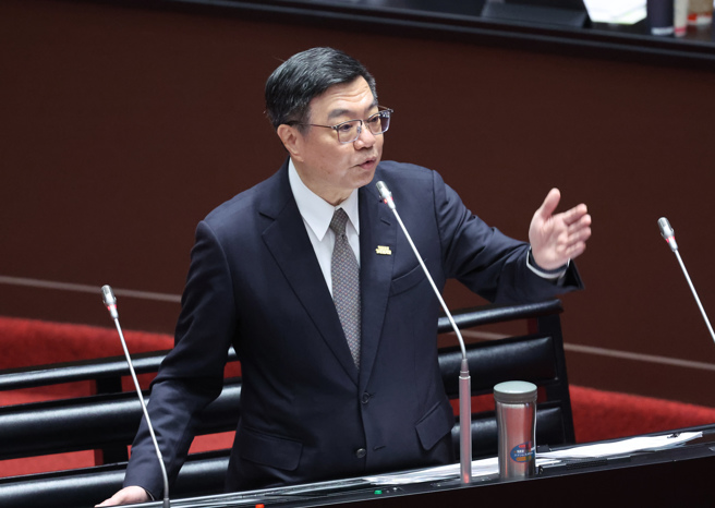 行政院長卓榮泰22日前往立法院備詢。（姚志平攝）