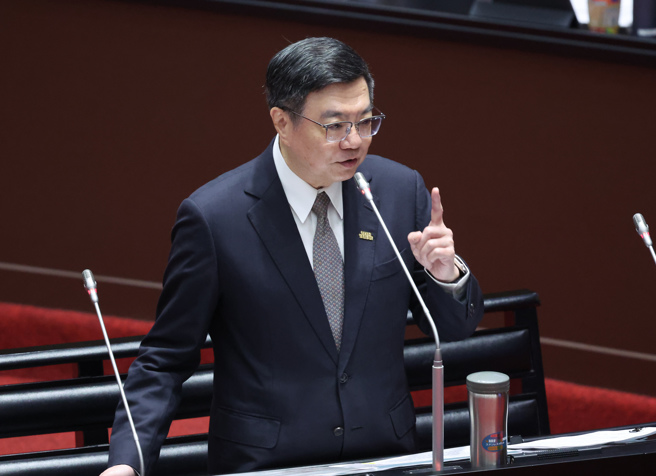 行政院長卓榮泰22日前往立法院備詢。（姚志平攝）