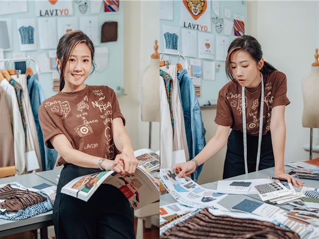 方志友再度代言亲子童装，并化身服装设计师。（LAVIDO提供）