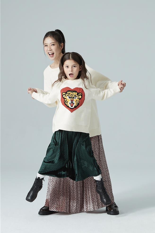 方志友再度代言亲子童装，并化身服装设计师。（LAVIDO提供）
