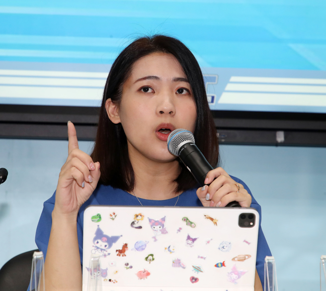 國民黨立委徐巧芯。（資料照/劉宗龍攝）