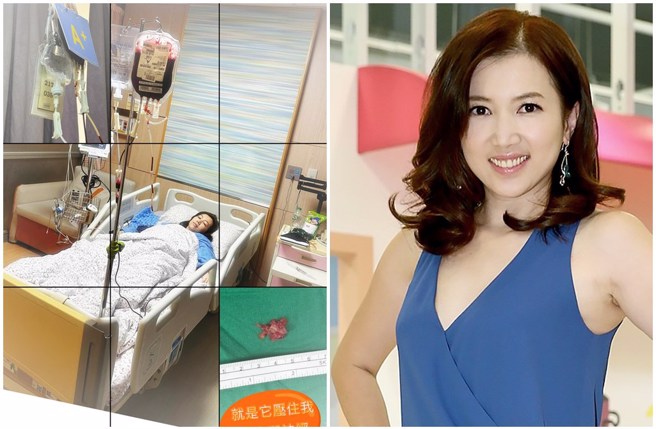 廖家仪稍早PO出躺在病床上的照片，引起网友关注。（图／中时资料照）