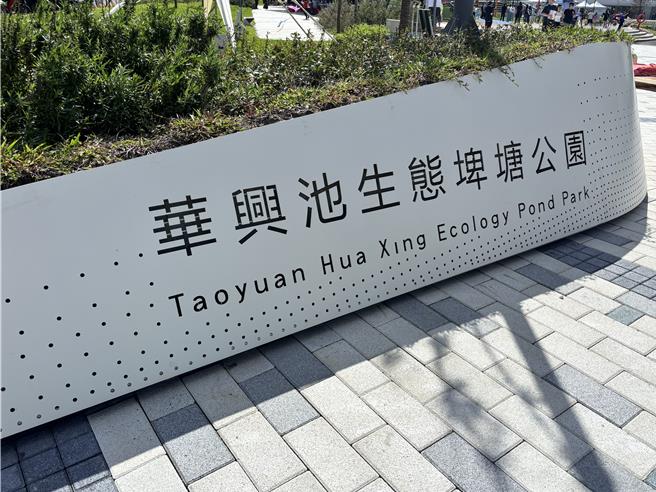 桃园市大园区华兴池公园19日盛大开园，不料启用不到2天缺失一堆，民眾拍下游戏设施中的滑轨螺丝松脱掉下画面上传社群网路引起议论，民进党籍议员游吾和巡查后发现，浇花喷水方向也须改善、坐位区木板竟翘起来等问题。（廖姮玥摄）