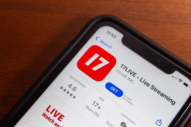 市場傳17LIVE欲出售台灣業務，公司批荒謬不實。（示意圖/達志影像/shutterstock）
