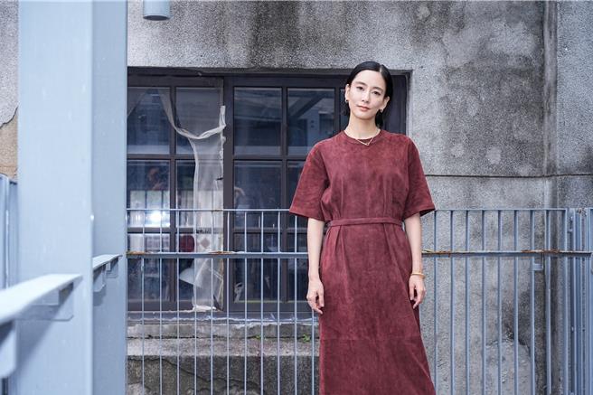 水川麻美来台参与《零日攻击》演出，22日接受台湾媒体访问。（罗永铭摄）