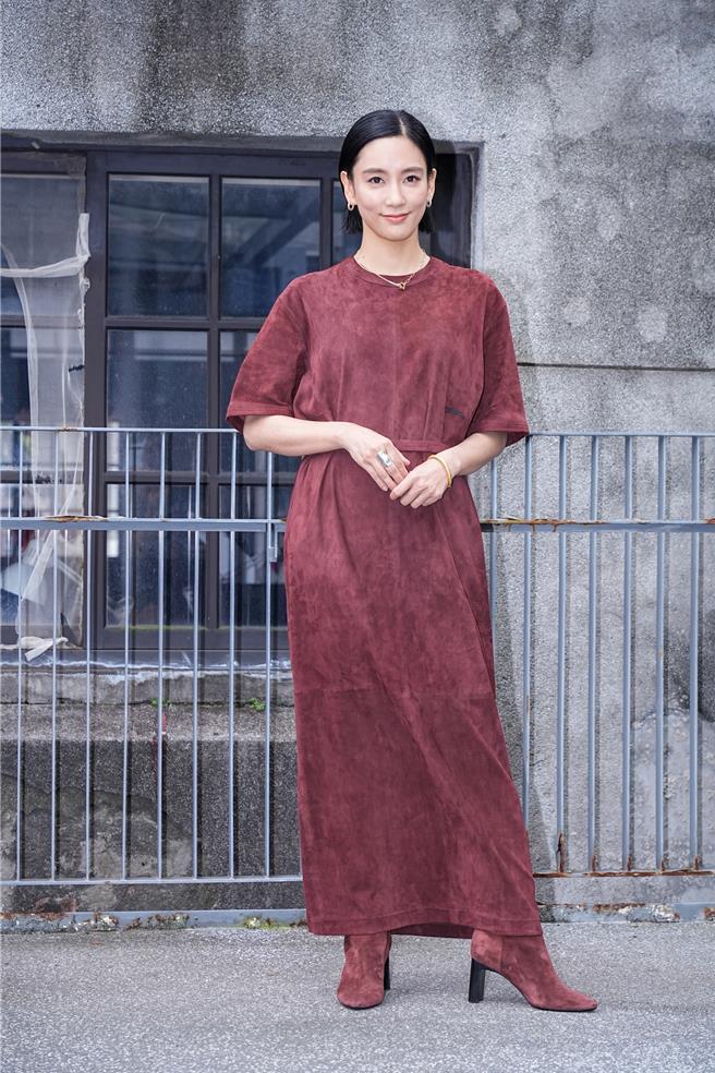 水川麻美来台参与《零日攻击》演出，22日接受台湾媒体访问。（罗永铭摄）