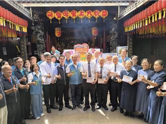台中慈濟宮建醮攜手公益團體 連7天供應千戶弱勢素齋