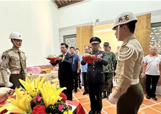 金門各界秋祭古寧頭戰役英靈 賴清德25日親赴主持祭典