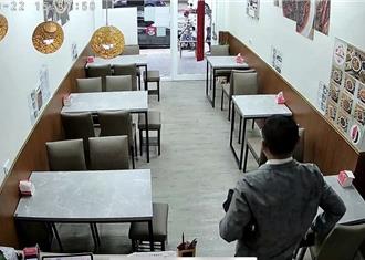 北市知名酸菜魚遭竊現金  店家公布畫面追緝斯文竊賊