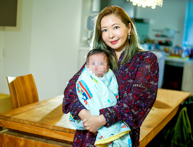 Makiyo离婚后独自扛起照顾儿子责任。（图／中时资料照）