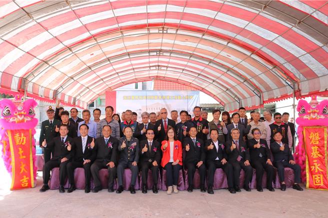 馬祖海巡隊新建廳舍今舉行動土典禮。（馬祖海巡隊提供）