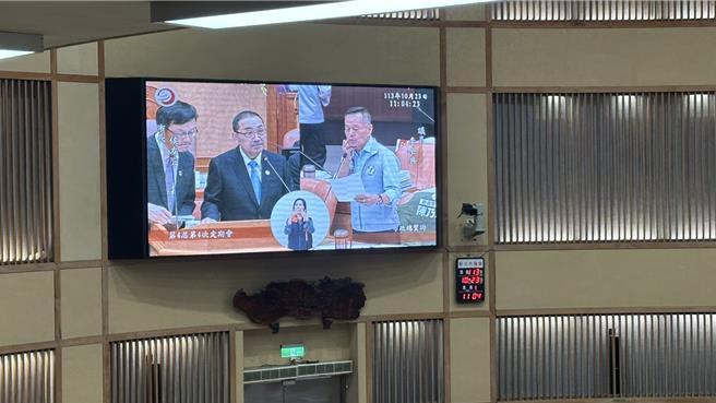 蘆洲南北側農業區開發案延宕多年，多次掀起各黨議員爭論，其中蘆洲醫療園區、三重果菜市場遷入等議題更是各方攻防焦點，今（23）日新北市議會總質詢時也成為議員的問政議題。（賀培晏攝）