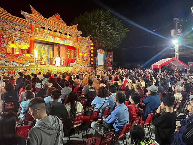 明华园日字团大潮祭将在潮州福安宫前公演。（潮州镇公所提供／罗琦文屏东传真）