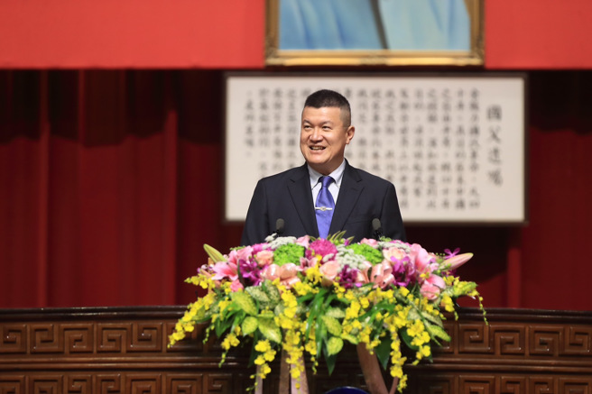 内政部次长马士元致词。（图 / 警方提供）