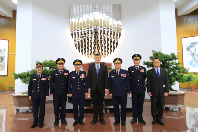 台湾警察专科学校今举行79周年校庆大会。（图 / 警方提供）