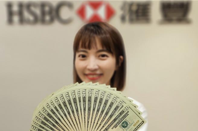 滙丰推出多币别定存，年息最高6.6％。（滙丰提供）