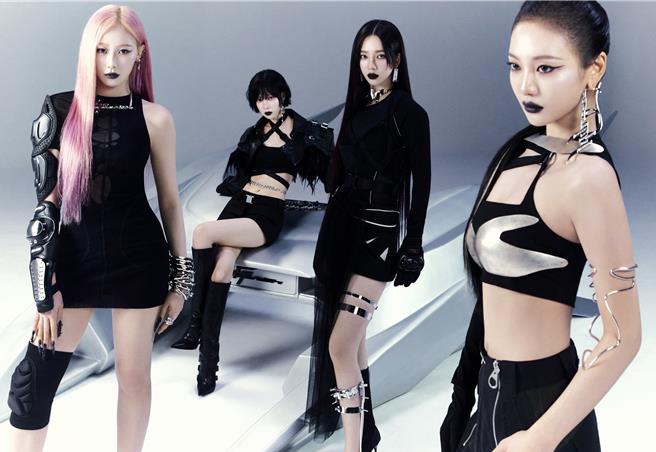 aespa再带新作《Whiplash》回归歌坛。（SM Entertainment提供）