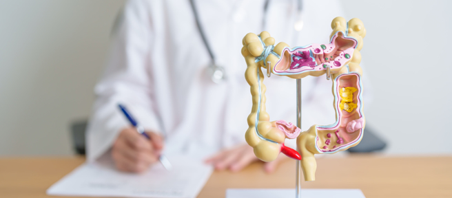 一名年長男子沒任何不適，但抽血報告卻顯示有輕微貧血，進一步照大腸鏡，結果竟發現3公分腫瘤及1.5公分息肉。（示意圖：shutterstock／達志）
