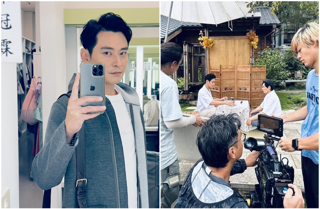 51歲男星陳冠霖無法顧及事業和學業，23日在社群宣布即將結業。（圖／攝自FB@陳冠霖牛仔部落格）