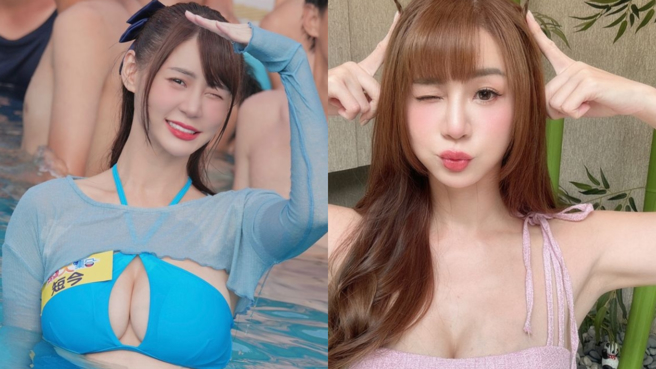 短今拥有D级好身材。（图／翻摄自 IG @sammie_923）