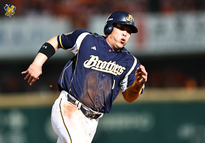 中信兄弟陈子豪。（中信兄弟提供）