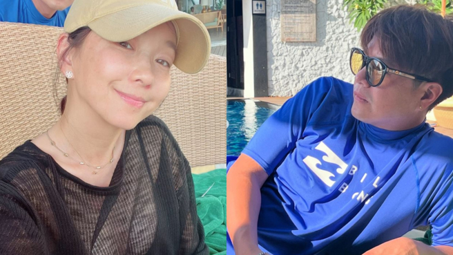 六月與老公二度蜜月，破除婚變謠言。（圖／翻攝自六月 IG）