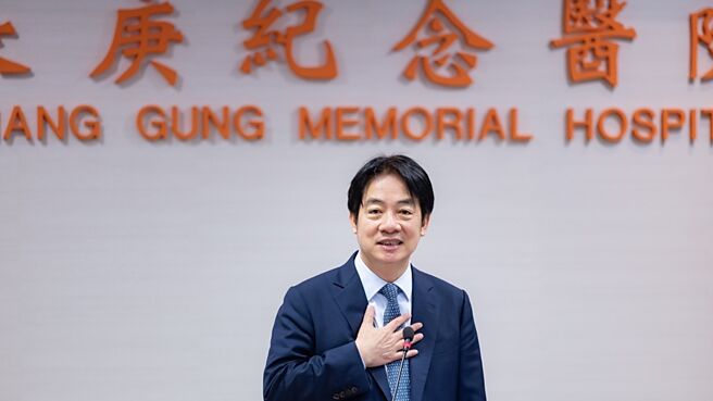 賴清德總統22日參訪林口長庚紀念醫院節能永續創新成果，肯定長庚醫療體系在節能方面所做的努力與貢獻。圖／總統府提供