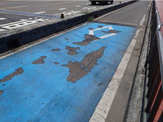 新北秀朗橋機車道銑鋪工程 25至30日兩階段夜間封路