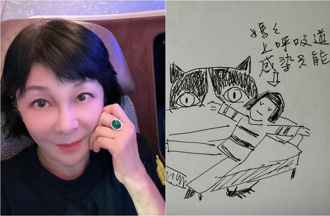 吳淡如生重病「說不出來話」只能畫圖　網歪樓：字美好會畫