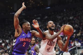 NBA》騎士當奧客 莫布利與米契爾攜手狂贏暴龍30分