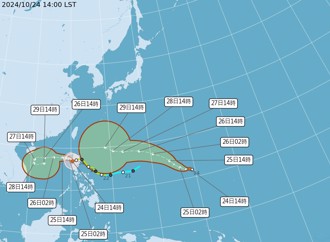 潭美颱風恐「減弱再增強」又迴轉？專家曝雙颱未來走向