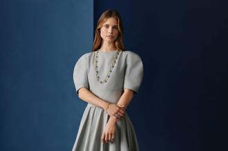 梵克雅寶戒指可旋轉 藍金兩面多元風情