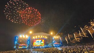 跨年東漂 熱狗、頑童嗨翻天