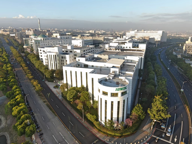 精密园区空拍照。图/台中市政政府提供