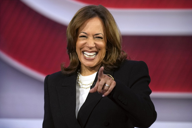 賀錦麗坦言自己是書呆子，會想對政策進行更多研究與學習。（圖／美聯社）