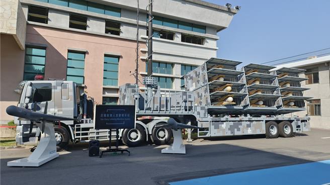 剑翔无人机。(中时资料库)