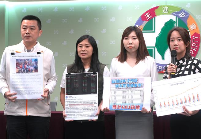 總預算五度卡關 民進黨點名這些新北藍委：新北市民首當其衝。（民進黨提供）