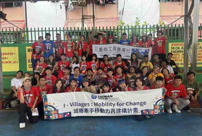 臺科大USR計畫團隊首次攜手三重商工學生拓展他們的國際視野，培養更多具有國際觀與社會責任感的年輕人才。(照片/國立臺灣科技大學提供)