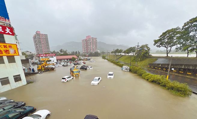 凱米颱風泡水車慰助申請補正將截止，水利局籲盡速完成。（示意圖／本報資料照片）