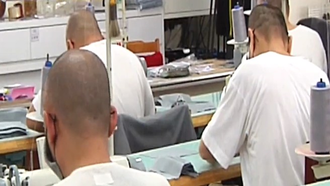 受刑人依工作项目不同，每月劳动金几百元至一、两千不等。(资料照)