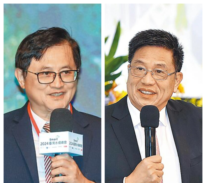 张惇涵表示，和硕科技董事长童子贤(左图)、台湾气候联盟理事长彭双浪(右图)等企业界代表，支持深度节能，也认为要扩及到全民。(资料照片)