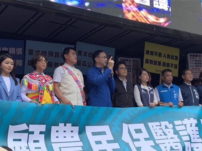 立法院總預算持續卡關，禁伐補償爭議難解，國民黨中央發起「反獨裁、爭公道」活動。（資料照片/張薷攝）
