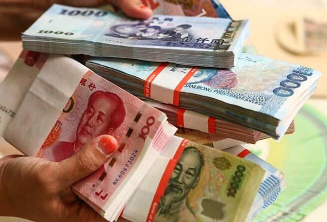 公股銀對陸曝險，隨台商新南向，第四季估續跌。圖／本報資料照片