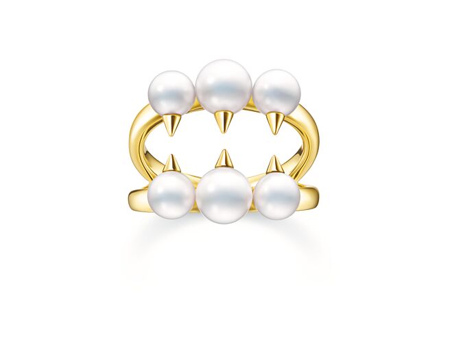 TASAKI danger signature戒指，10萬1000元。（TASAKI提供）