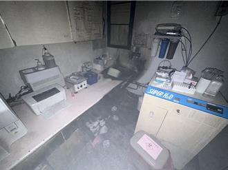 竹南鎮慈佑醫院地下室凌晨起火   急疏散105人幸無人傷